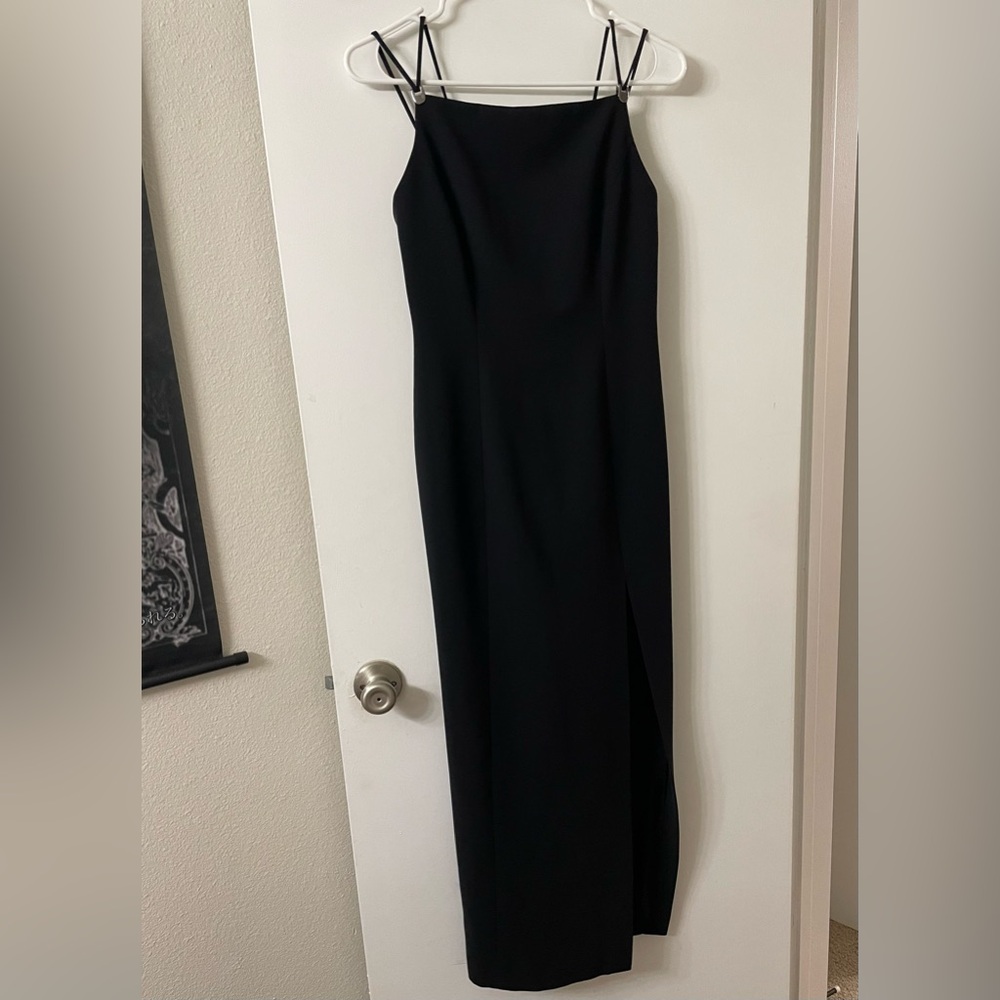 Tahari Black Maxi dress size 4